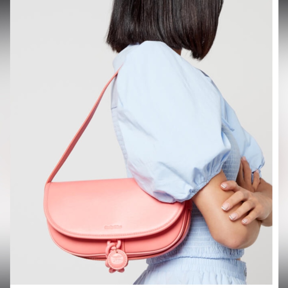 NEW WITH TAGS CHLOE Mara baguette pink rose shoulder bag